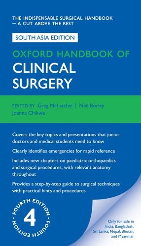 Oxford Handbook Of Clinical Surgery 4/E- OHB