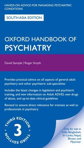 Oxford handbook of Psychiatry 3rd Edition- OHB