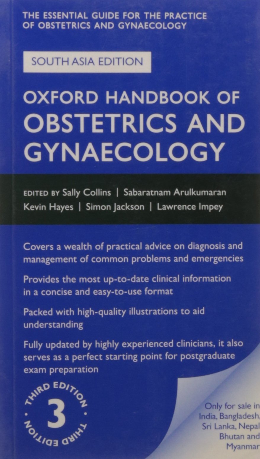 Oxford Handbook Of Obstetrics And Gynaecology 3Ed- OHB