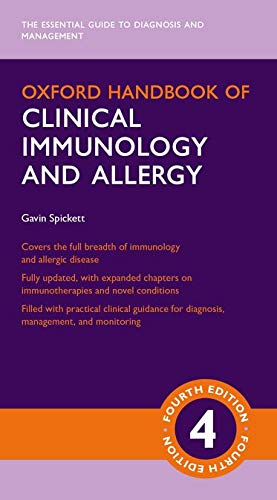 Oxford Handbook of Clinical Immunology and Allergy (Oxford Medical Handbooks)- OHB