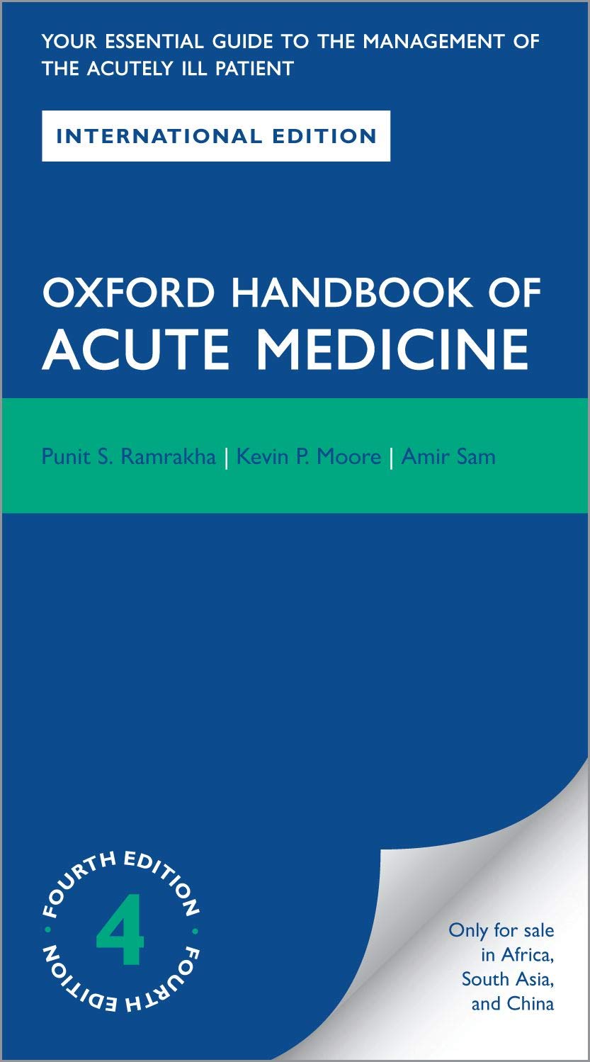 Oxford Handbook Of Acute Medicine- OHB