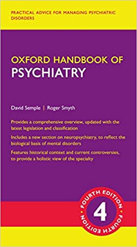 Oxford Hand Book Of Psychiatry 4E-OHB