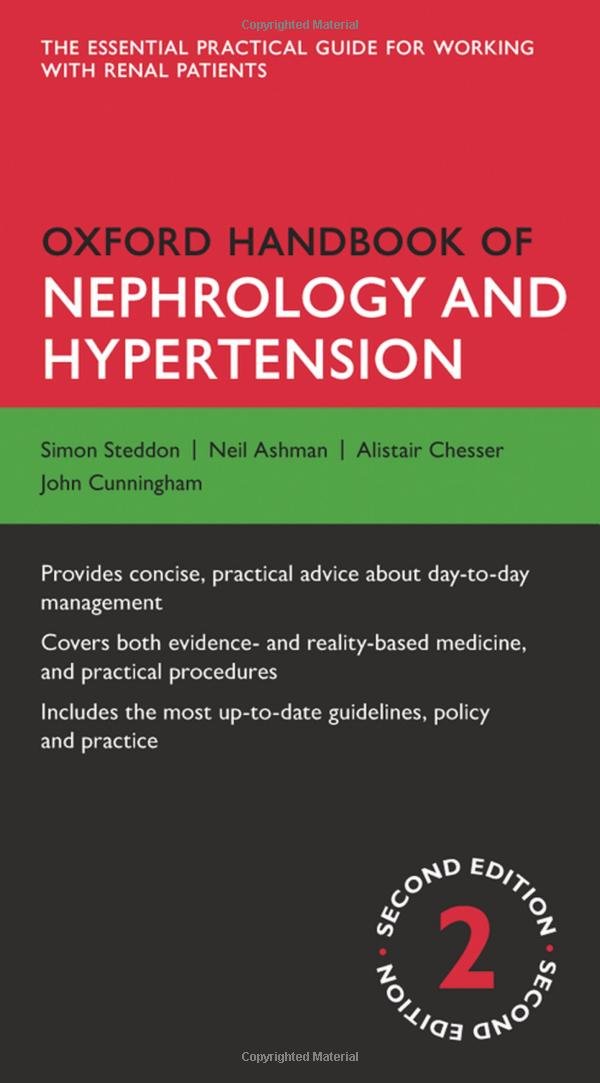 Oxford Handbook of Nephrology and Hypertension- OHB