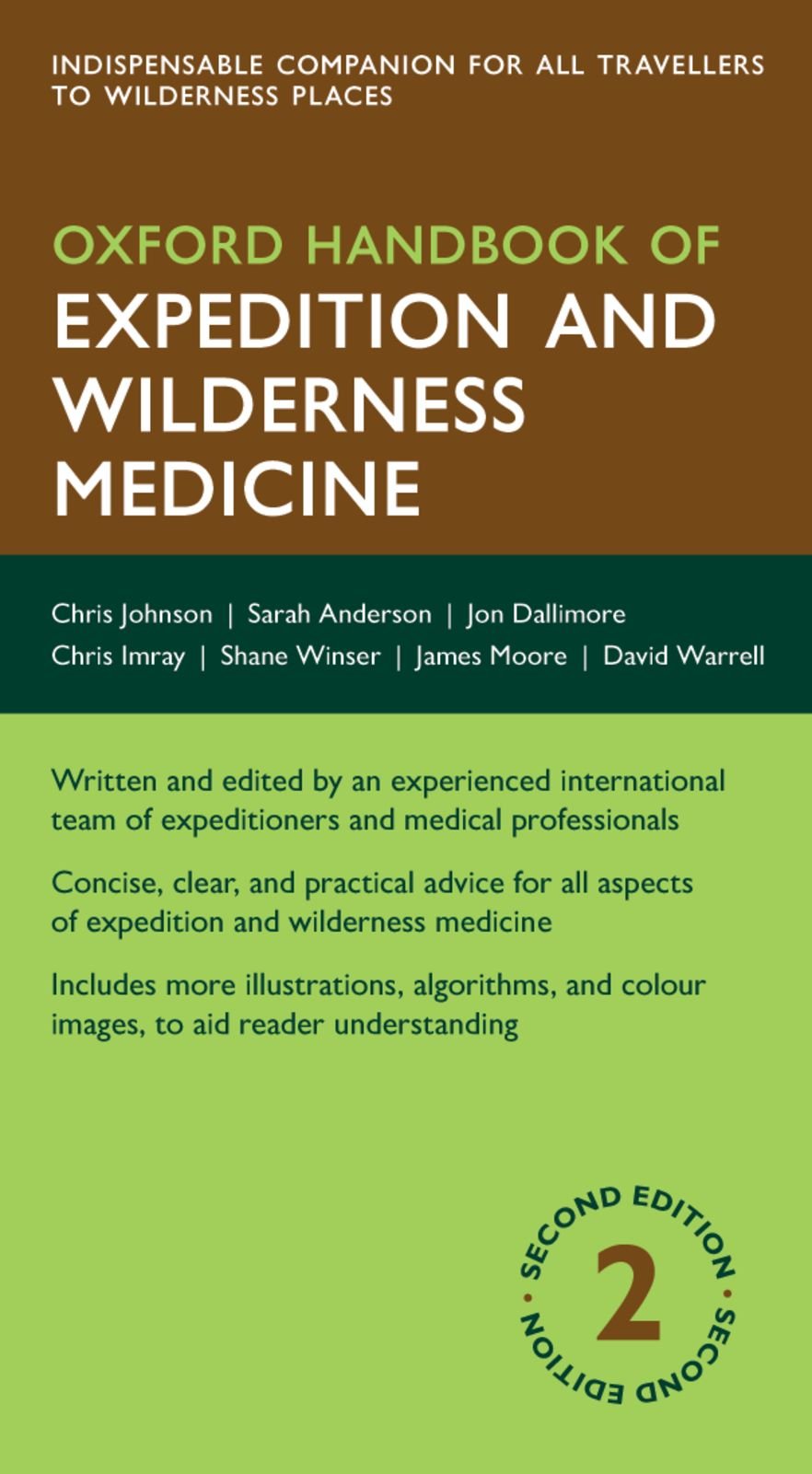 Oxford Handbook of Expedition and Wilderness Medicine (Oxford Medical Handbooks)- OHB