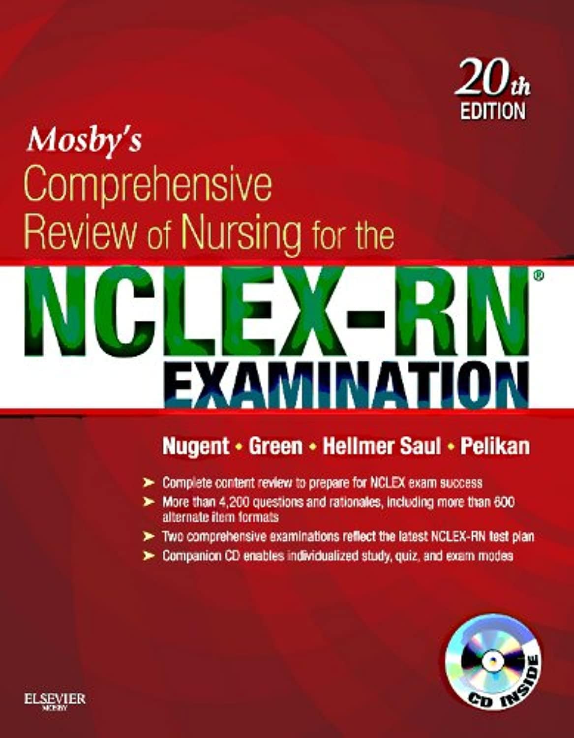 Mosby's Comprehensive Review Of Nursing for the NCLEX-RN Examination Book