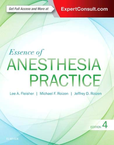 Essence Of Anesthesia Practice, 4E