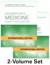 Goldman - Cecil Medicine International Edition, 2-Volume Set, 26E