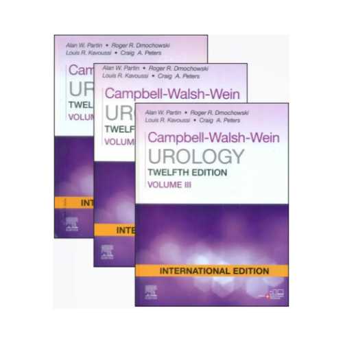 Campbell Walsh Wein Urology 12th/2020 (3 Vols. Set)
