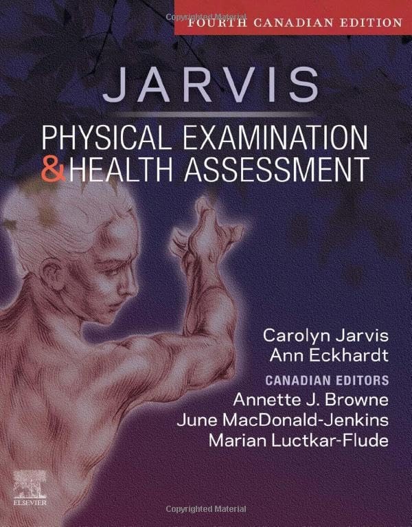 Physical Examination And Health Assessment Canadian With Access Code 4Ed (Hb 2024)