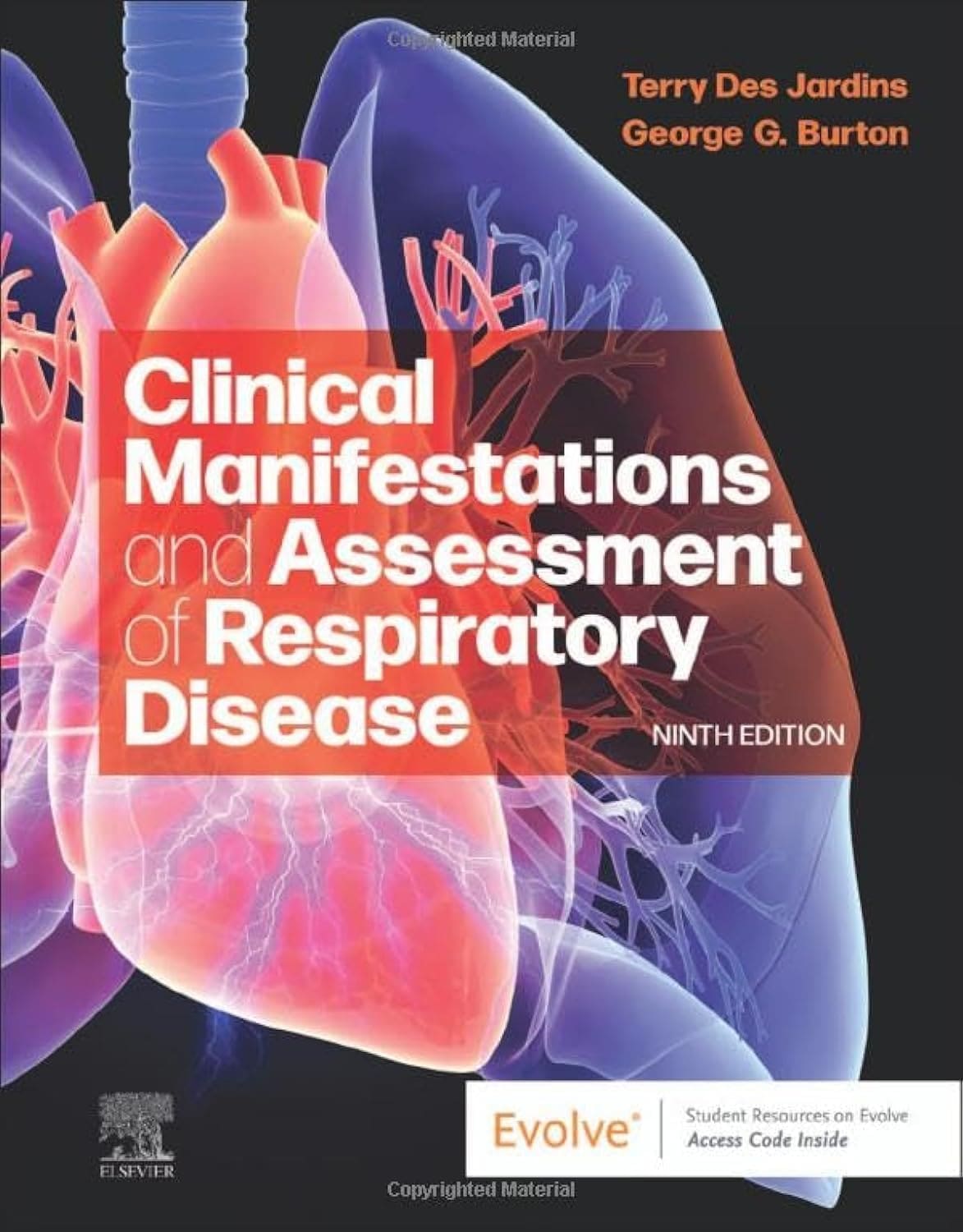 Clinical Manifestations And Assessment Of Respiratory Disease With Access Code 9Ed (Pb 2024)