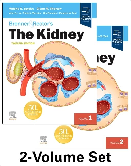 Brenner And Rectors The Kidney With Access Code 2 Vol Set 12Ed (Hb 2026)
