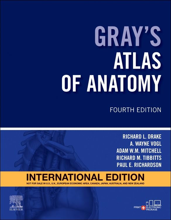 Grays Atlas Of Anatomy 4Ed (Ie) (Pb 2025)
