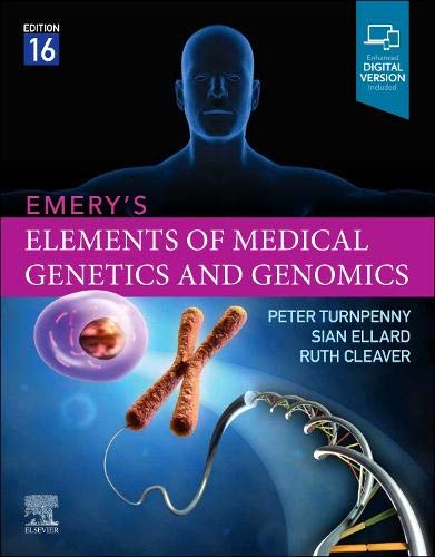 EMERYS ELEMENTS OF MEDICAL GENETICS AND GENOMICS AND GENOMICS 16ED (PB 2022)
