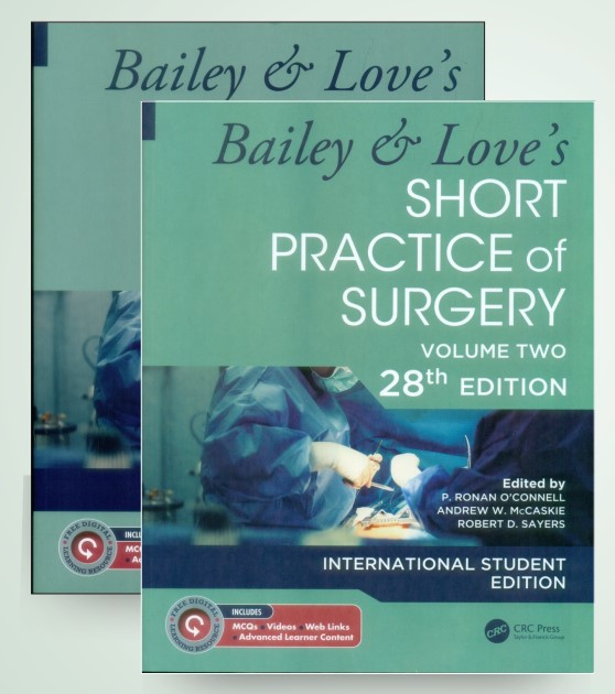 Bailey & Love Short Practice of Surgery 28th Edition 2022 (2 Volume set)