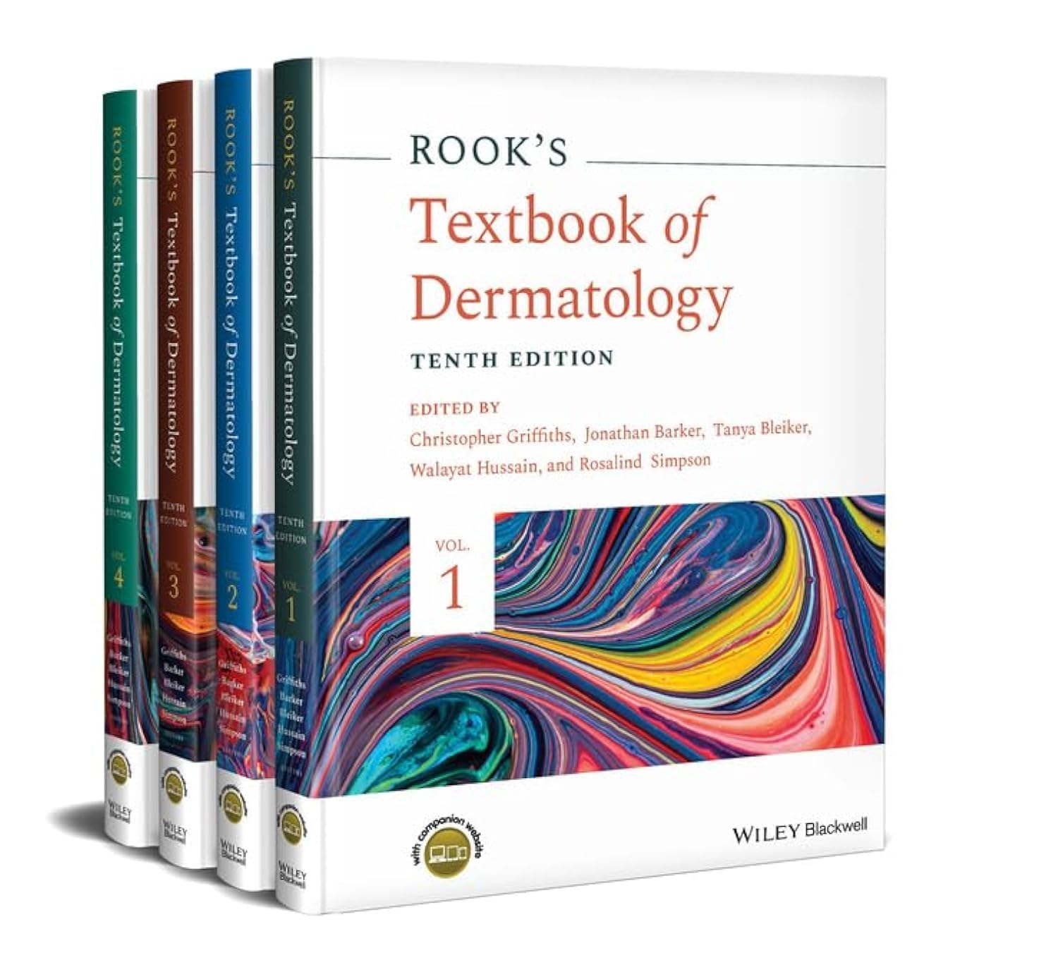 Rooks Textbook Of Dermatology 4 Vol Set 10Ed (Hb 2024)