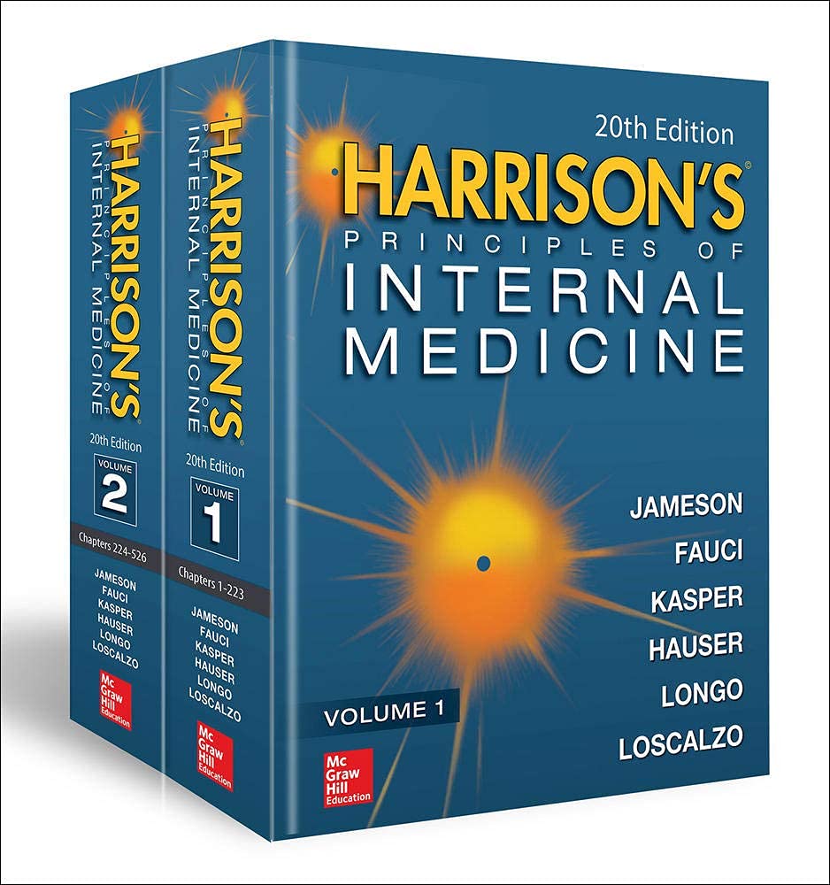 Harrison's Principles of Internal Medicine - 20th Edition: - Volume I & Volume II ( Old Edition )