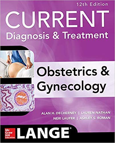 Lange Current Diagnosis & Treatment Obstetrics & Gynecology