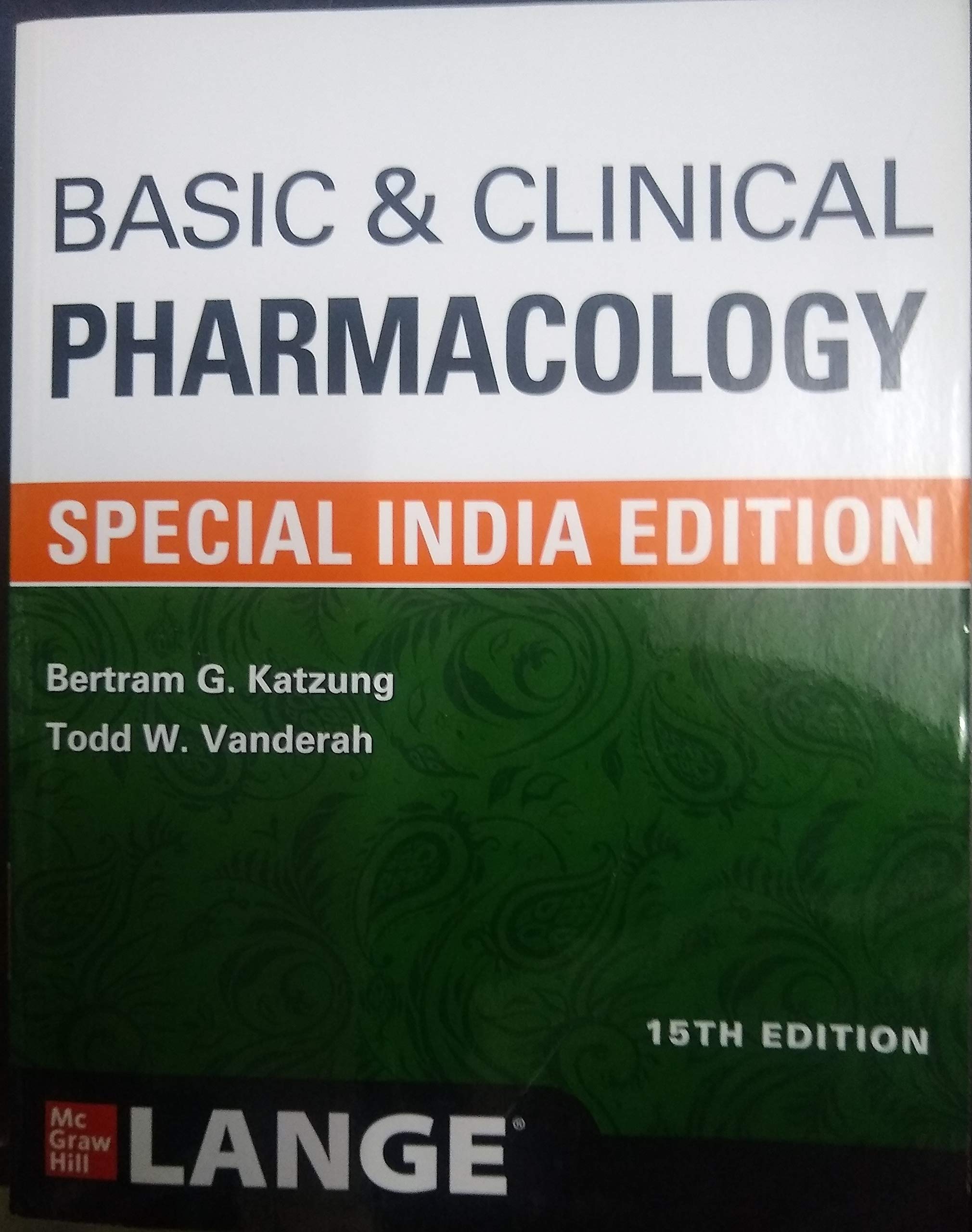 Basic & Clinical Pharmacology (Basic And Clinical Pharmacology) 2021-15/E