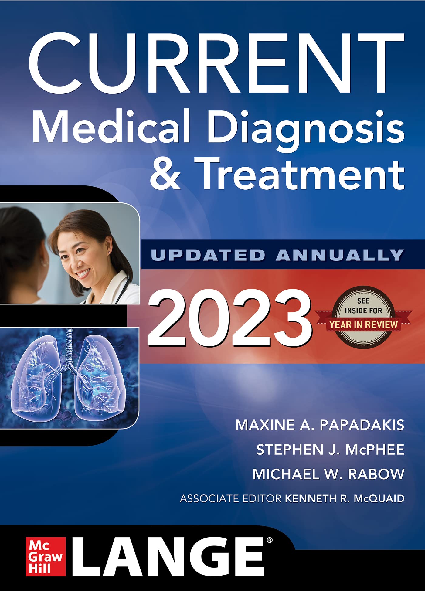 Current Medical diagnosis and treatment 62nd edition 2023 by papadakis(CMDT 2023)