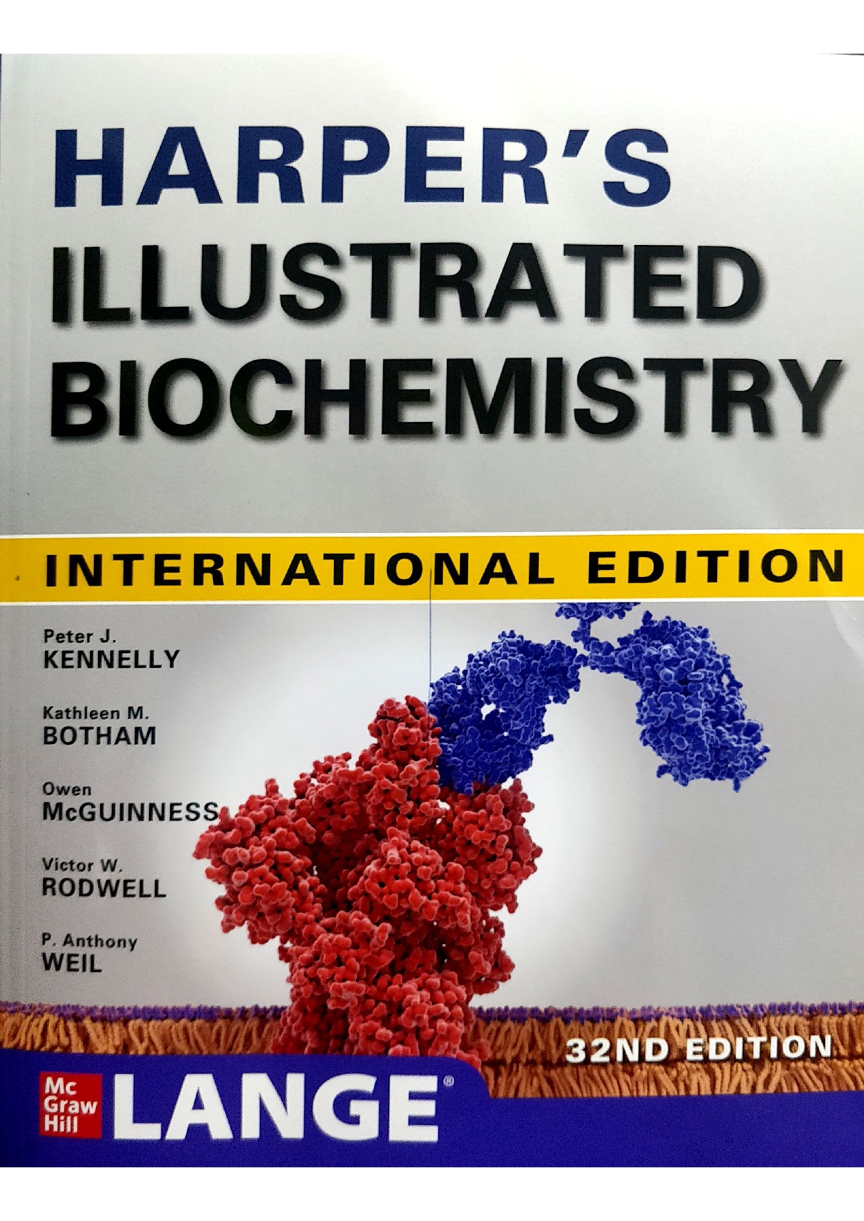 Harpers Illustrated Biochemistry 32nd IE edition