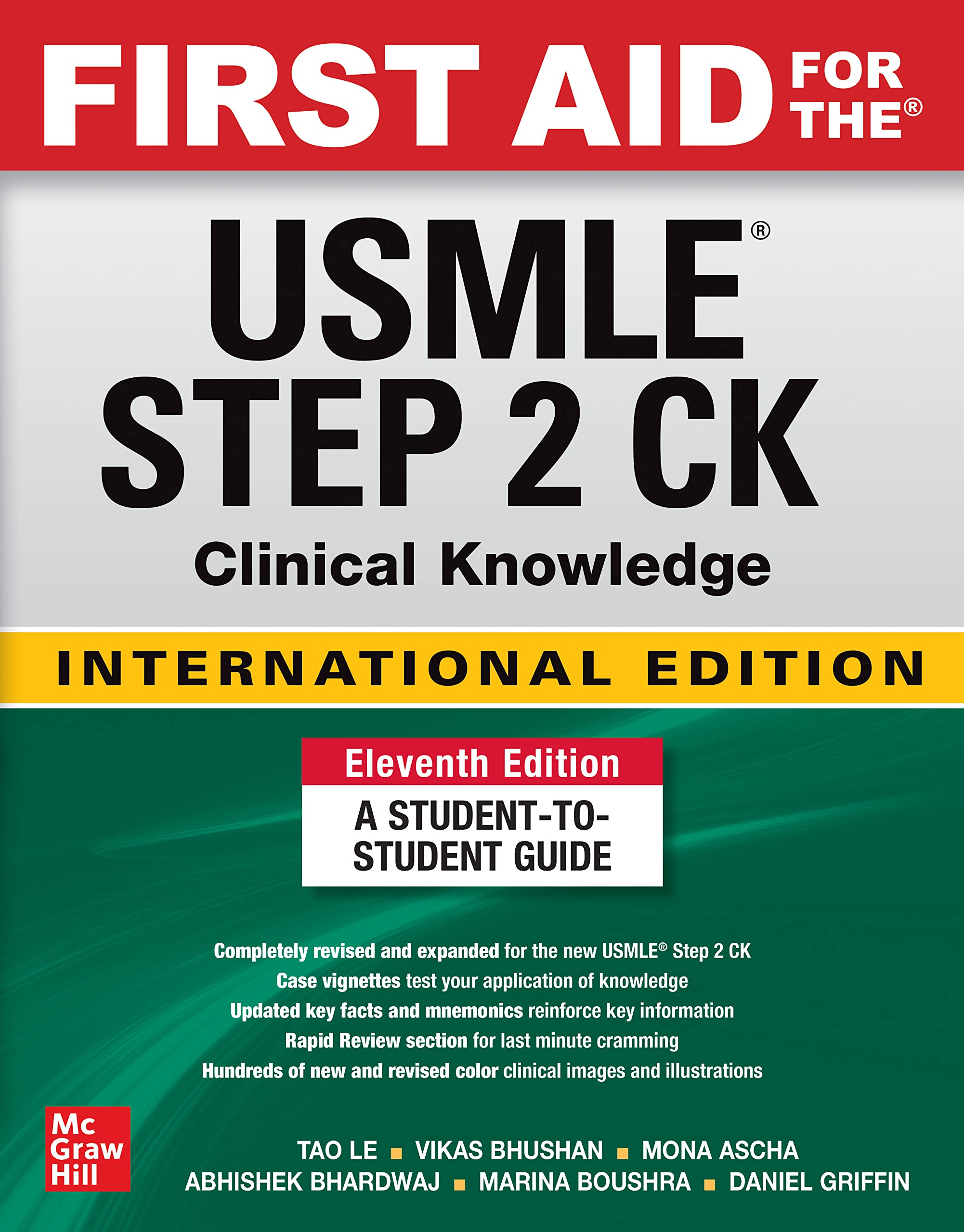 FIRST AID FOR THE USMLE STEP 2 CK 11E  2023