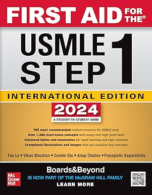 First Aid for the USMLE Step 1 34th IE/2024- A Student-To-Student Guide