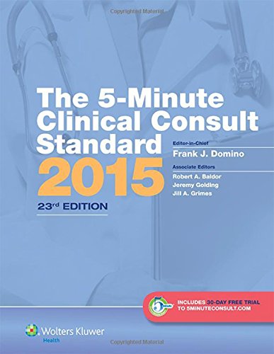 The 5-Minute Clinical Consult Standard 2015 23Ed (Hb 2014) (Old Edition)