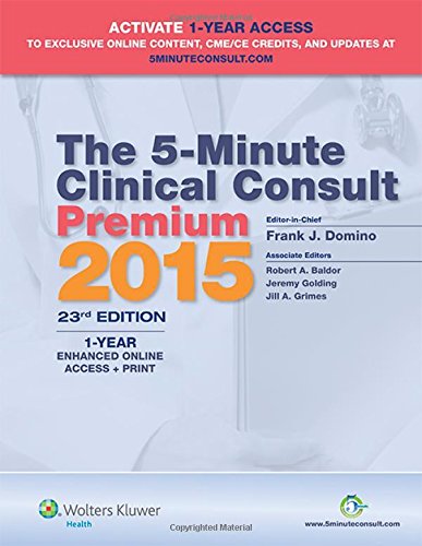 The 5-Minute Clinical Consult Premium 2015 23Ed (Hb 2014) (Old Edition)
