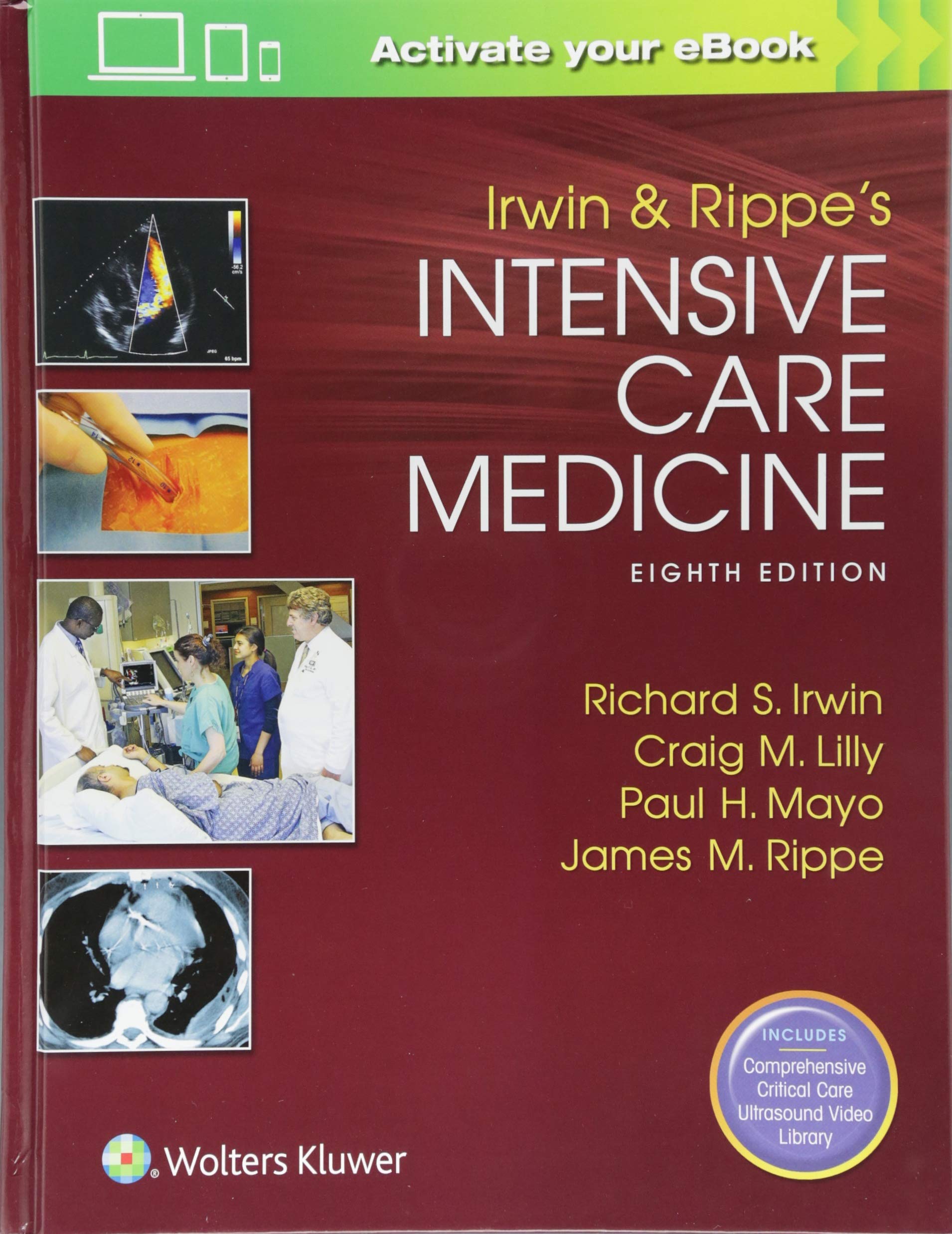 Irwin And Rippes Intensive Care Medicine 8Ed (Hb 2018)