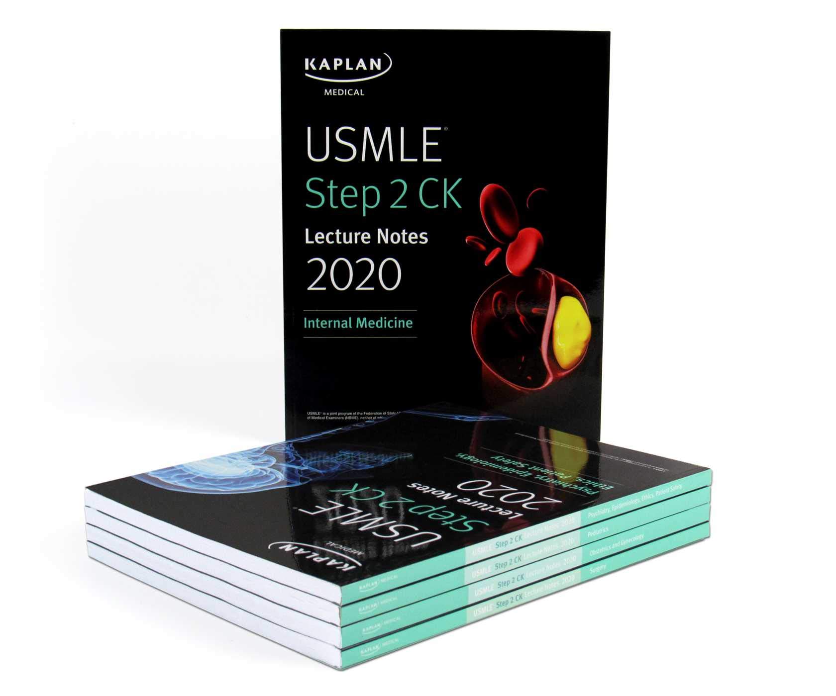 Usmle Step 2 Ck Lecture Notes 2020: 5-Book Set (Kaplan Test Prep)