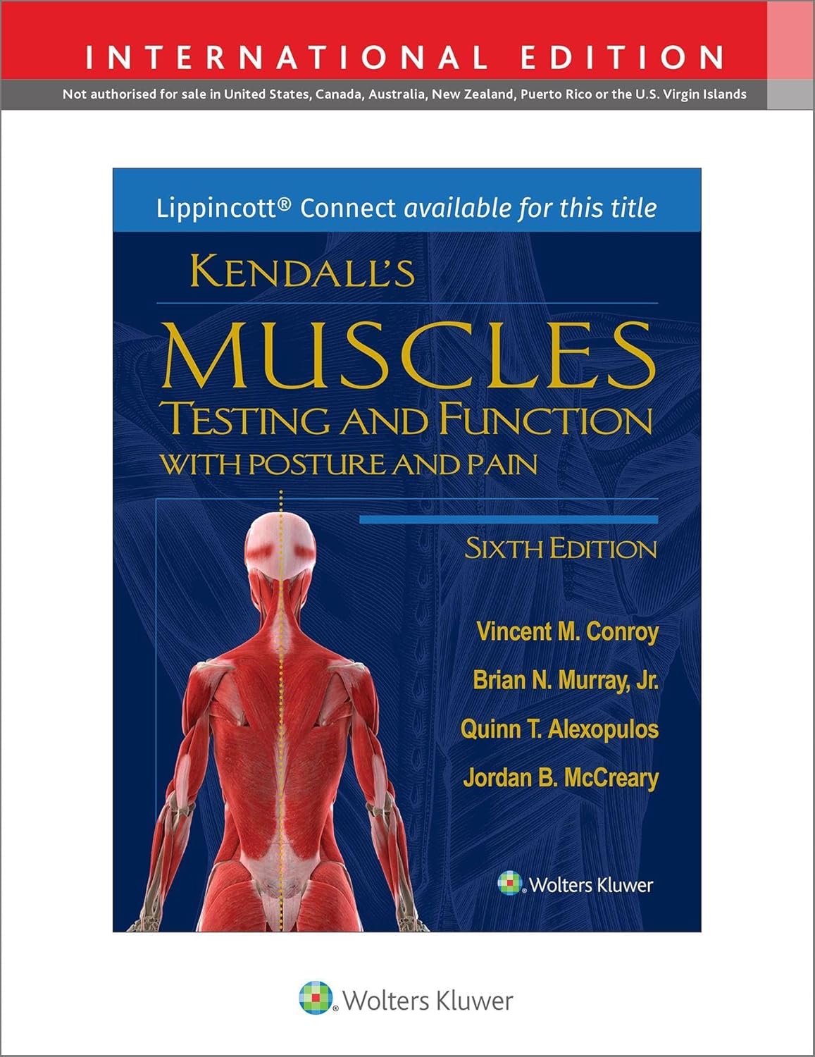 Kendall's Muscles Testing and Function with Posture and Pain, Sixth, International