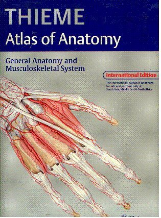 Thieme Atals Of Anatomy General Anatomy & Musculoskeletal System Internationa Edition (Pb)