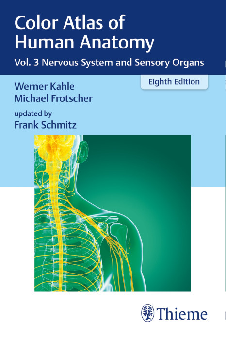 Color Atlas of Human Anatomy Vol. 3 : Nervous System and Sensory Organs 8th Ed.