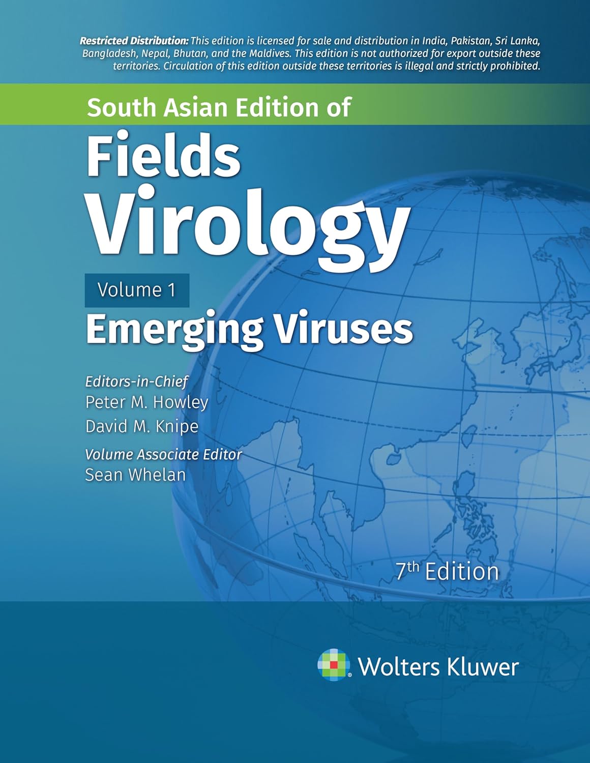 Field's Virology: Emerging Viruses, Vol 1, 7th Edition - All India