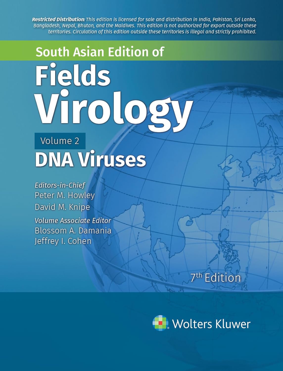 Field’s Virology: DNA Viruses, Vol 2, 7th Edition