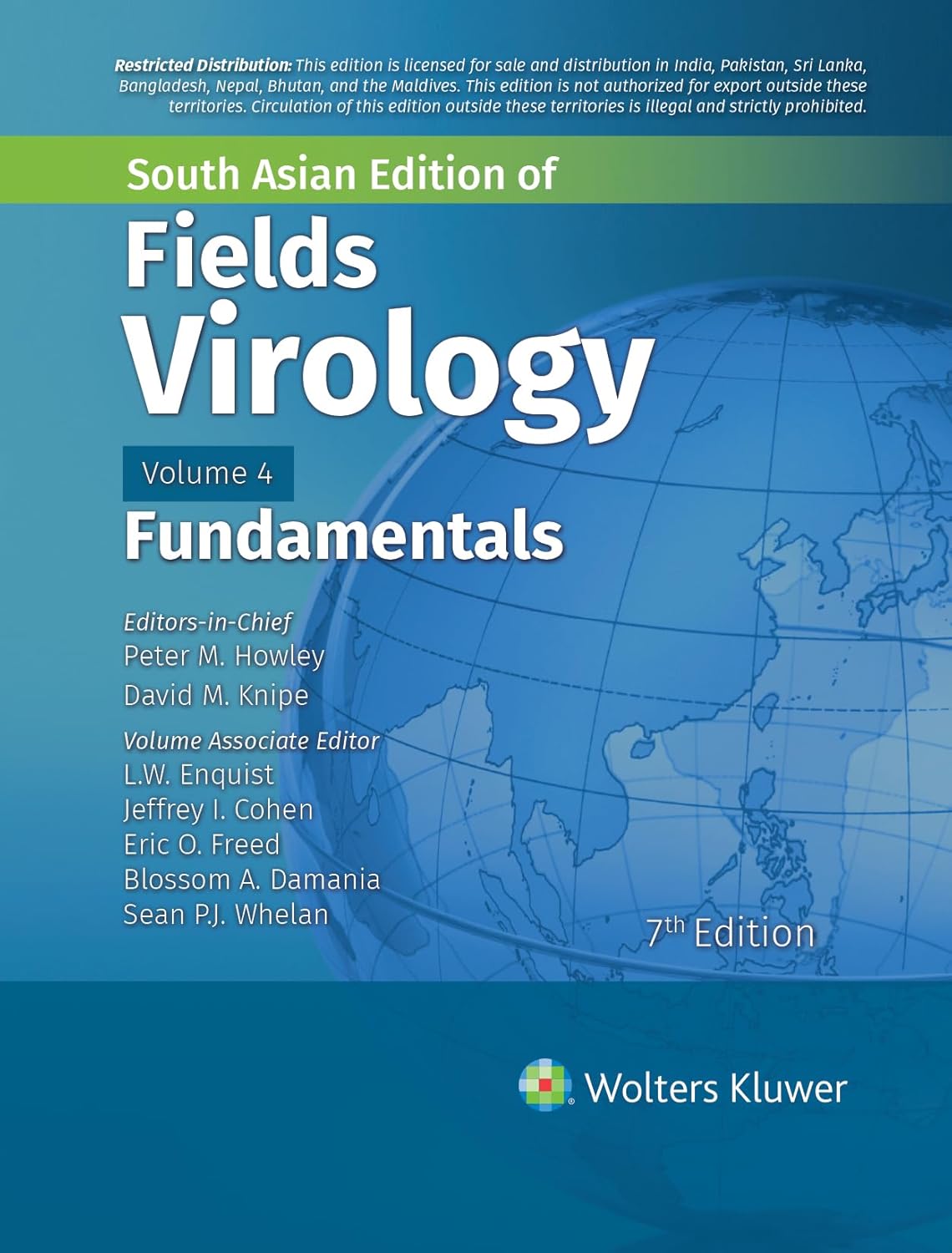 Field’s Virology, Vol 4: Fundamentals, 7th Edition