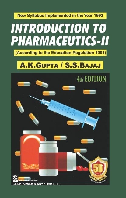 Introduction To Pharmaceutics Ii 4Ed (Pb 2025)