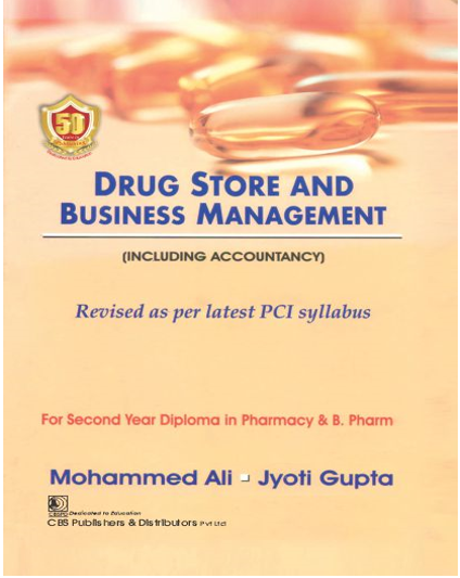 Drug Store And Business Management (Including Accountancy) (Pb 2025)