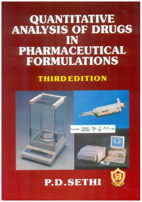 Quantitative Analysis Of Drugs In Pharmaceutical Formulations 3Ed (Hb 2023)