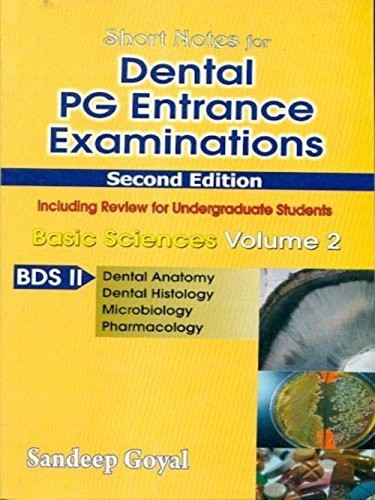 Dental Pg Entrance Examinations 2Ed Vol 2 (Pb 2010)