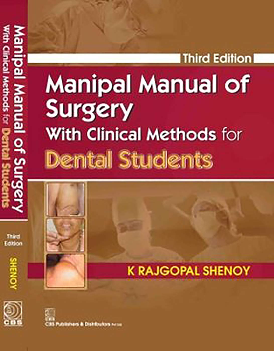 Manipal Manual Of Surgery With Clinical Methods For Dental Students 3Ed (Pb 2020)