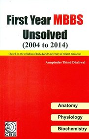 First Year Mbbs Unsolved , Anatomy,Physiology, Biochemistry(2004 To 2014)