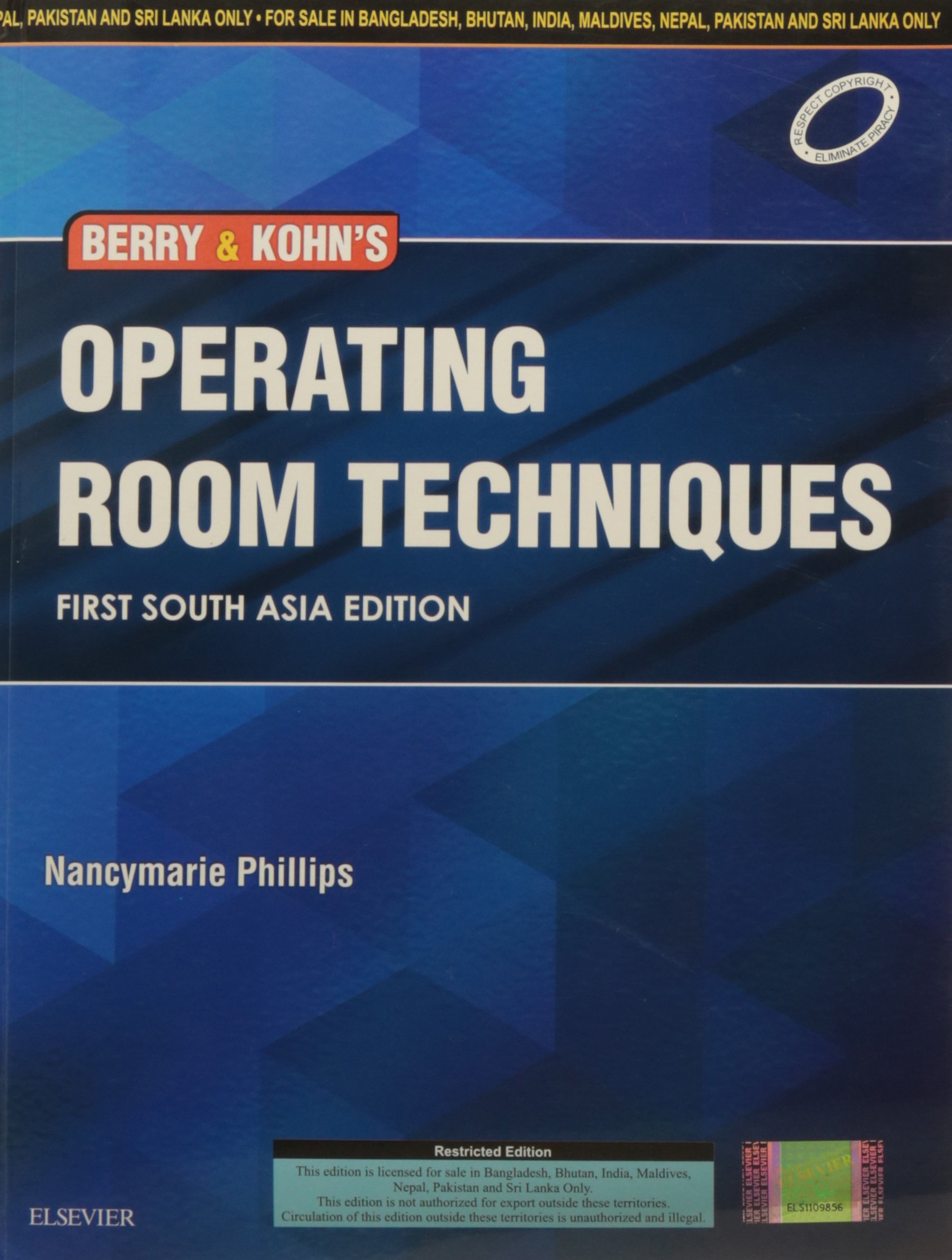 Berry & Kohn'S Operating Room Technique: First South Asia Edition