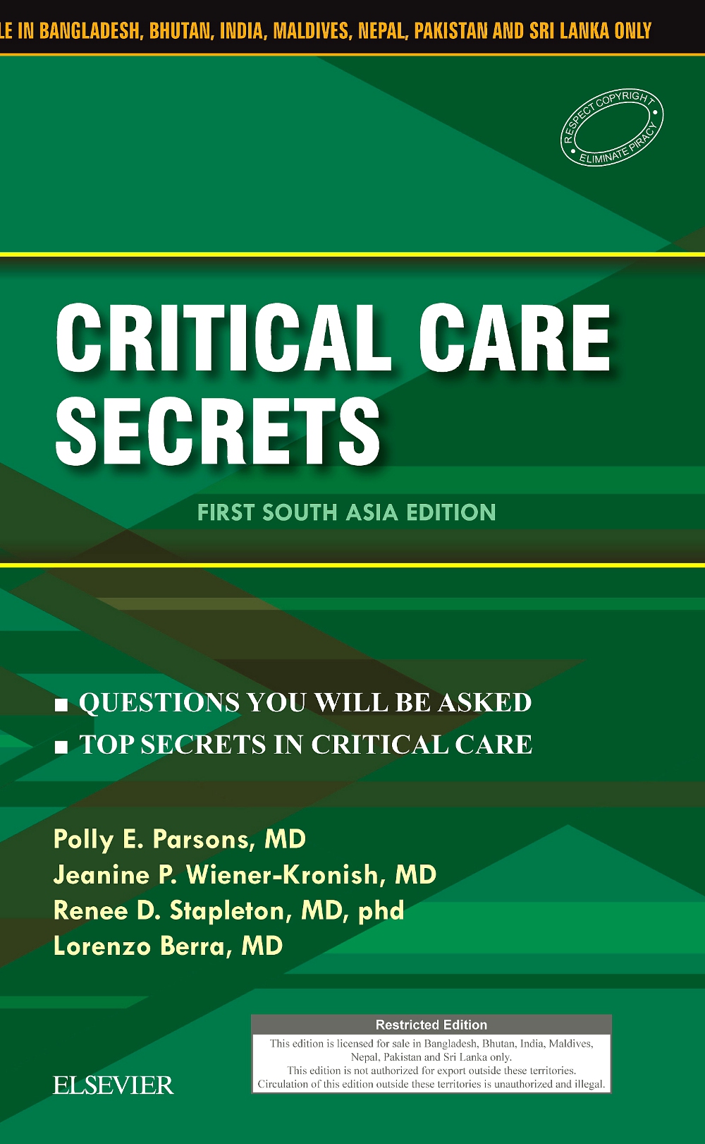 Critical Care Secrets: First South Asia Edition
