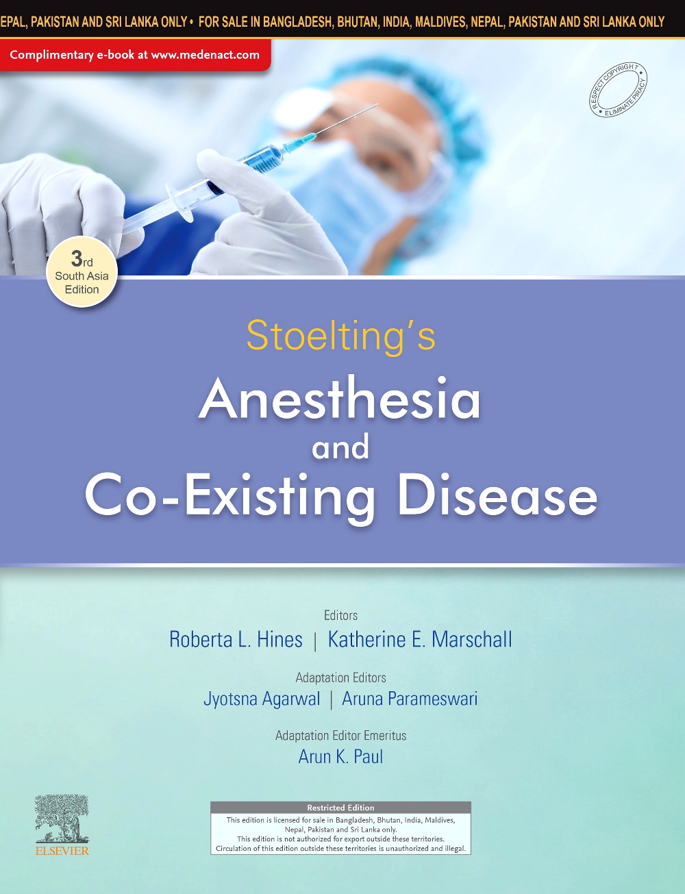 Stoelting'S Anesthesia & Co-Existing Disease, Third South Asia Edition