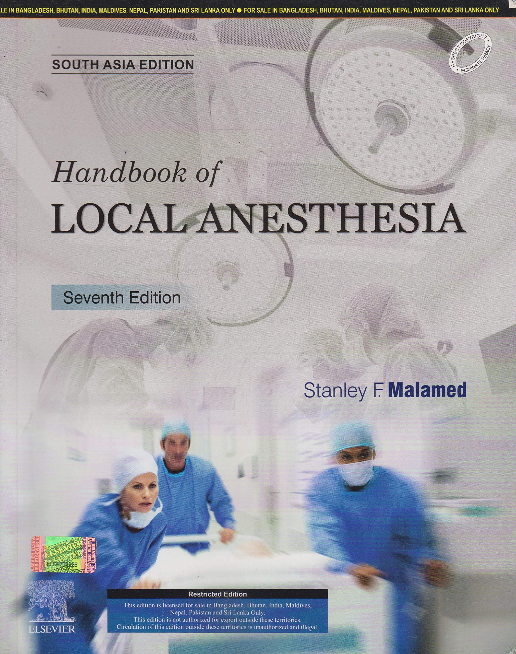 Handbook Of Local Anesthesia, 7E: South Asia Edition