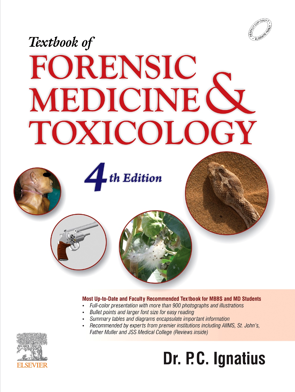 Textbook Of Forensic Medicine And Toxicology, 4E