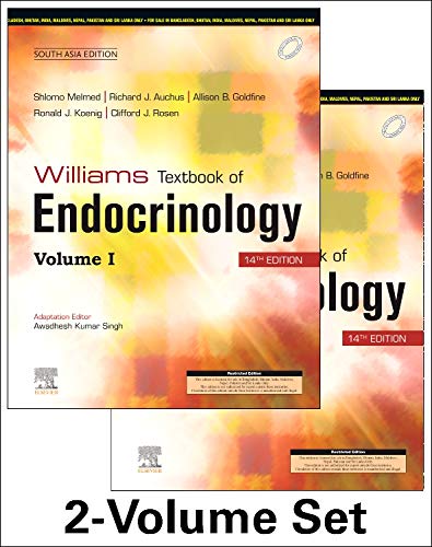 Williams Textbook Of Endocrinology, 14 Edition: South Asia Edition, 2 Vol Set