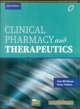 Clinical Pharmacy and Therapeutics, International Edition, 6e