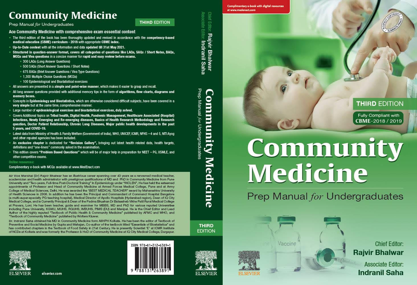 Community Medicine Preparatory Manual for Undergraduates, 3rd Edition